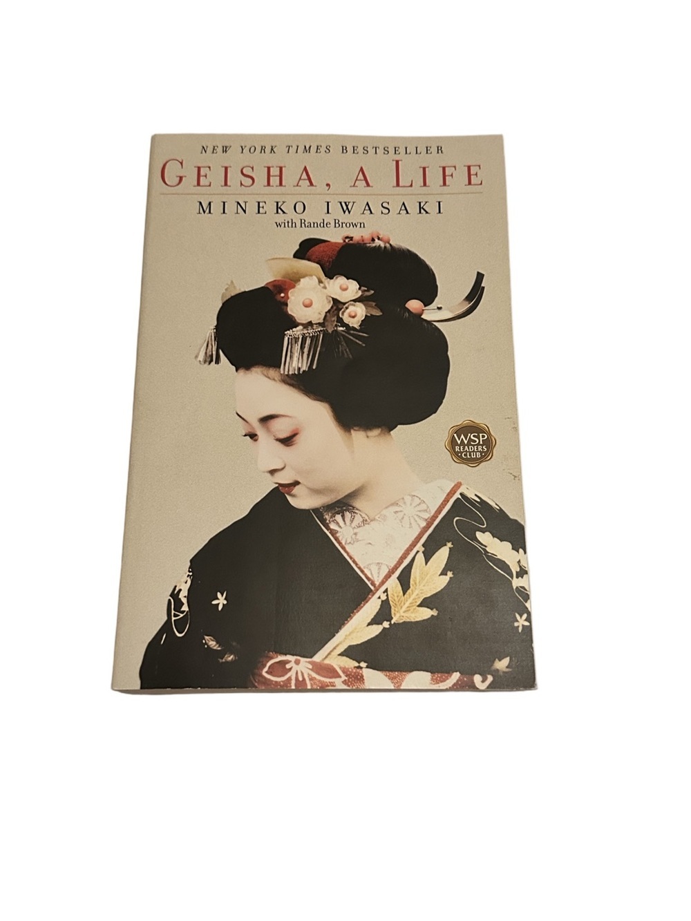 Geisha, A Life by Mineko Iwasaki Softcover Paperback Novel 2003
